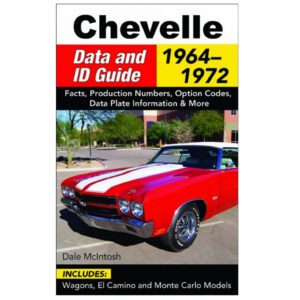 Chevelle Data And ID Guide 1964-1972 Wagons, El Camino & Many More