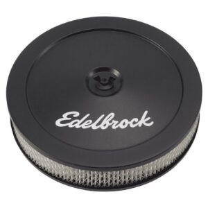 Edelbrock 1203 Pro-Flo Black 10" Round Air Cleaner / Filter