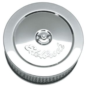 Edelbrock 1209 Pro-Flo Chrome 6'' Round Air Cleaner / Filter
