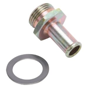 Edelbrock 1497 Fuel Hose Inlet Fitting - 3/8" Nipple For EPS, AVS & AVS 2 Carbs