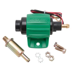 Edelbrock 17302 Universal Micro Electric Diesel Fuel Pump - 38 GPH / 114 LPH