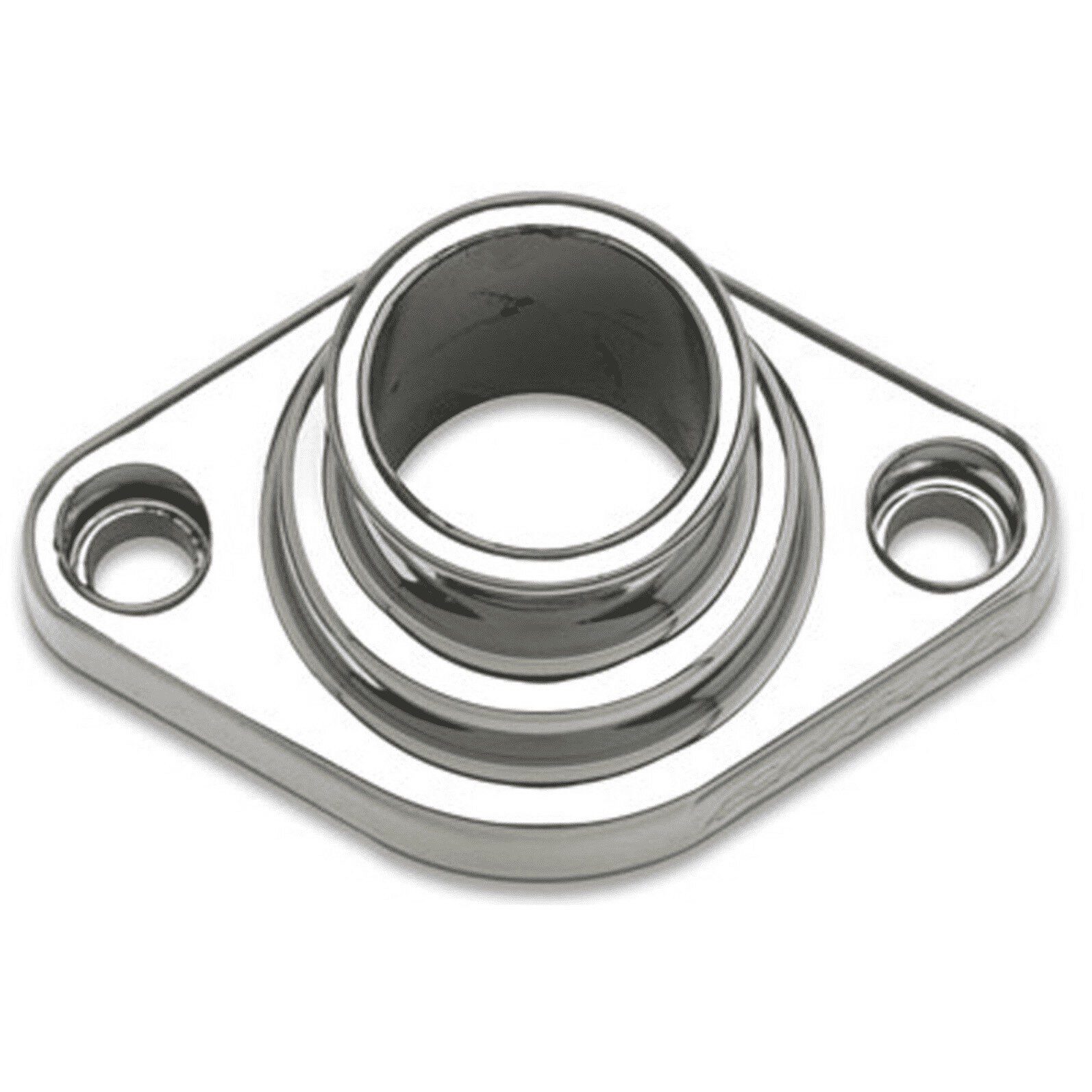 Edelbrock 4816 Polished Aluminum Straight Water Neck For Chevrolet V8 & 4.3L V6