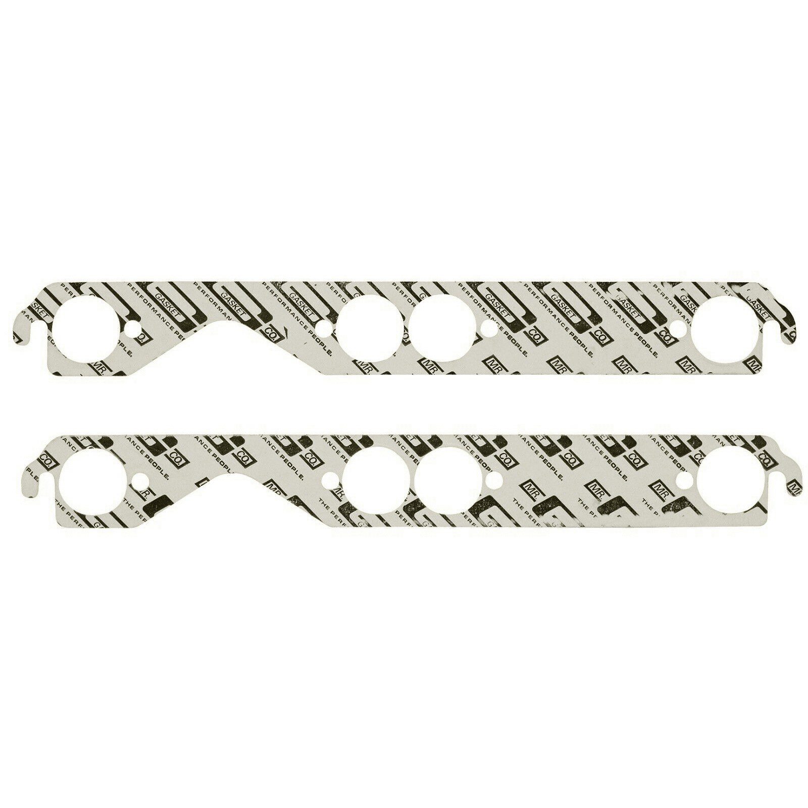 Mr Gasket 150 Performance Exhaust / Header Gaskets - Fits 1955-1991 SB Chevrolet 262-400 With Round Ports 1.63 Inch