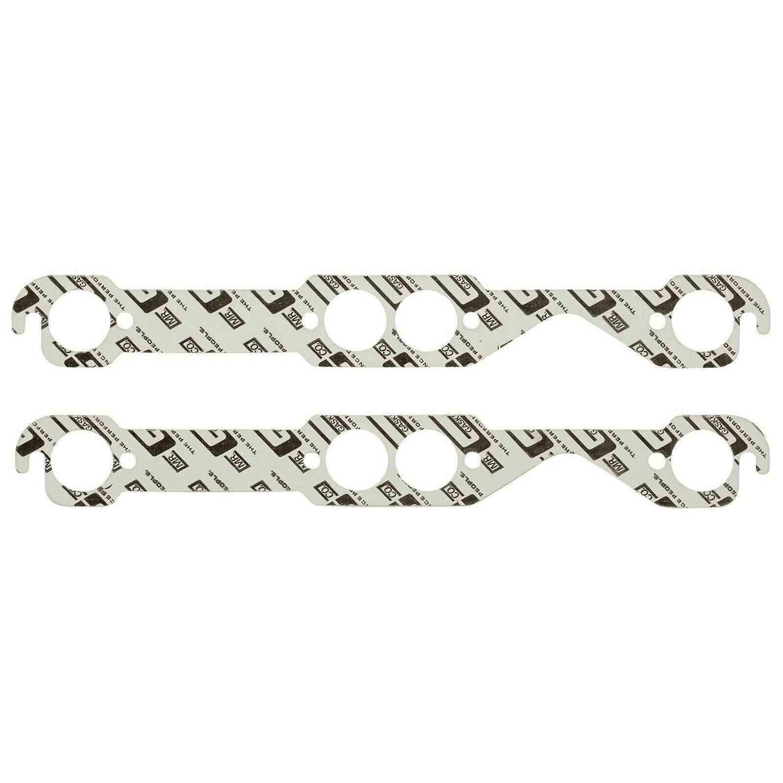 Mr Gasket 150B Performance Exhaust / Header Gaskets - Fits 1955-1991 SB Chevy 262-400 With Round Ports 1.50 Inch