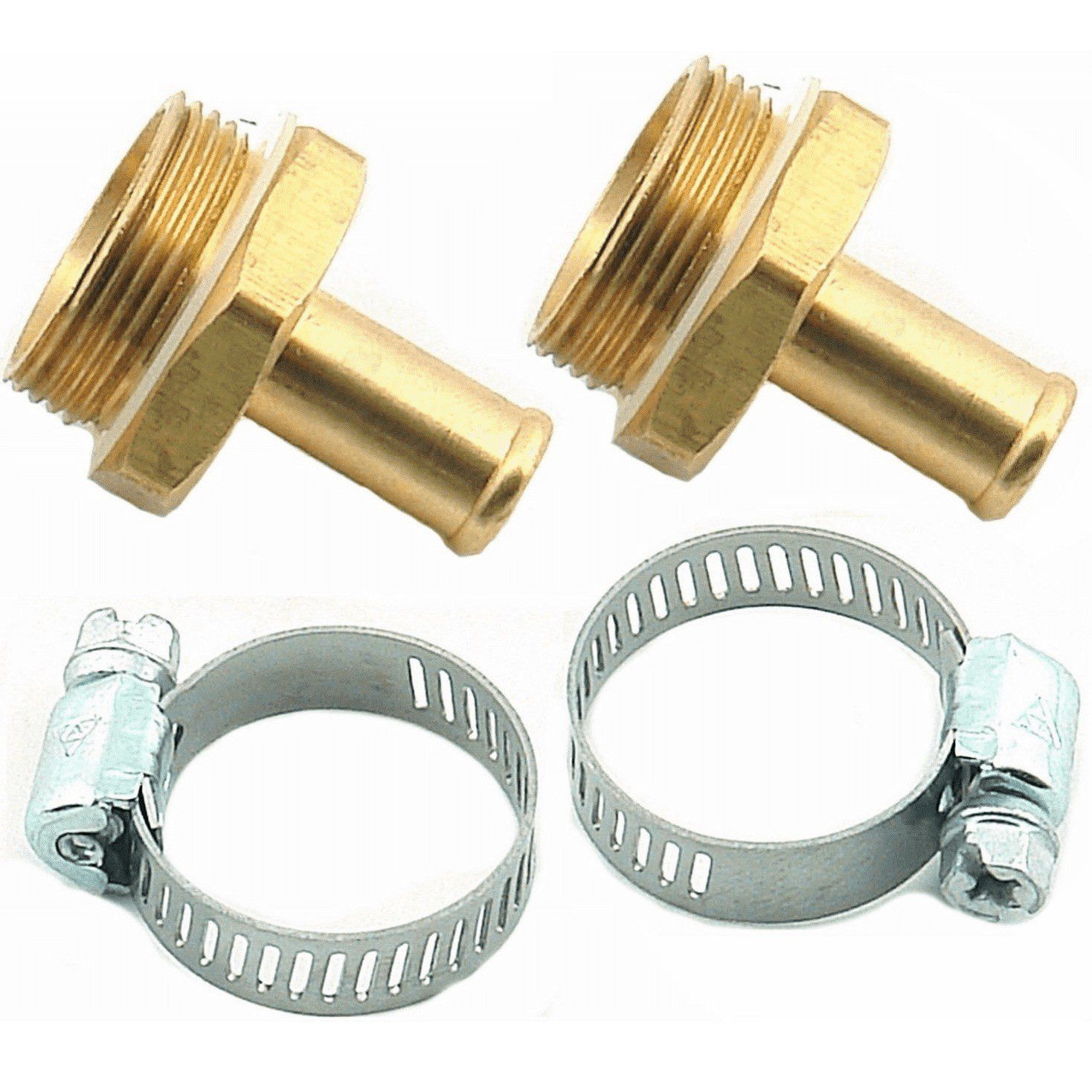Mr Gasket 1543 Fuel Line Fitting Kit - Fits 3/8" ID Hose - 7/8"-20 Inlet
