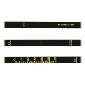 Mr Gasket 1588 Timing Tape Chevrolet V8 - 6 3/4" Diameter Balancer