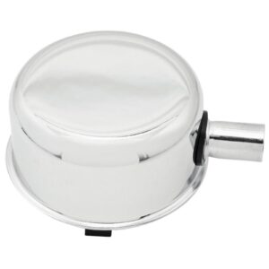 Mr Gasket 2063 Chrome Push-On Oil Breather Cap With PCV Hook Up Tube