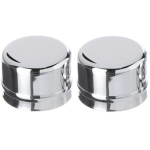 Mr Gasket 2485 Chrome Dust Caps 1.790" dia.