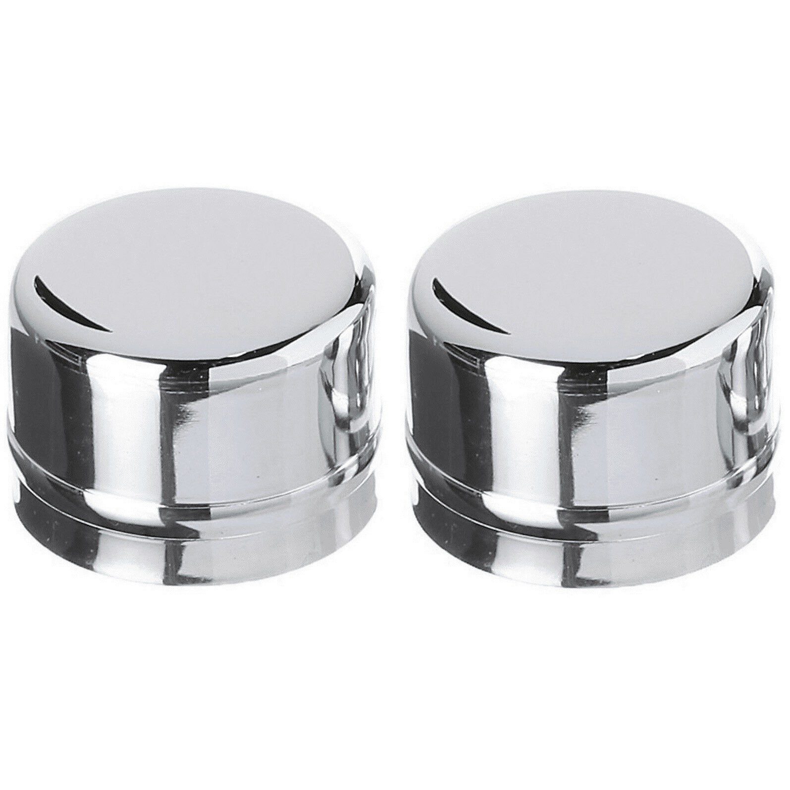Mr Gasket 2485 Chrome Dust Caps 1.790" dia.