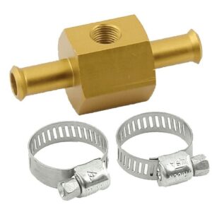 Mr Gasket 2975 Fuel Pressure Gauge Adapter With Hose Clamps
