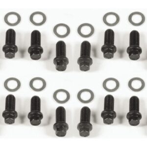 Mr Gasket 3409 Hex Header Bolts 3/8''-16 x 3/4'' AMC Chevy Chrysler Pontiac Olds