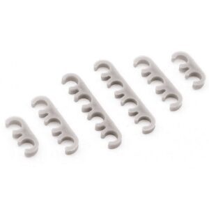 Mr Gasket 3676 Silver Ignition Wire Separators 7mm
