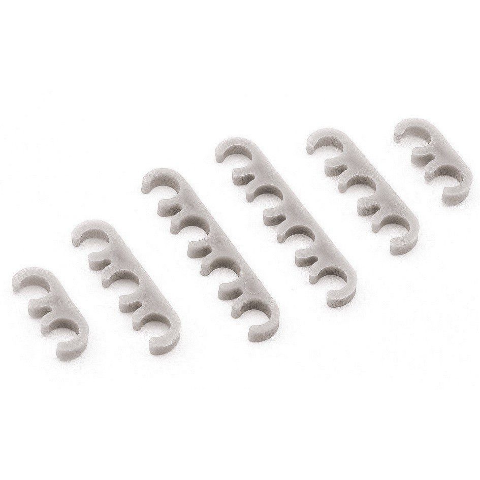 Mr Gasket 3676 Silver Ignition Wire Separators 7mm