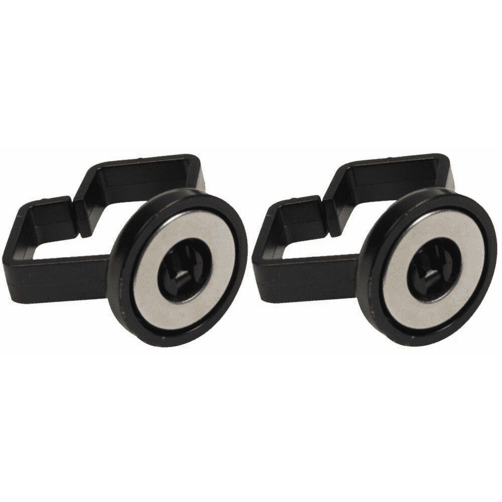 Mr Gasket 3726G Black Magnetic 3/4" Cable Holder - Pack Of 2