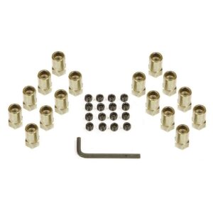 Mr Gasket 920G Nuts 3/8" For Stock Rocker Arms - SB Chevy Pontiac Ford