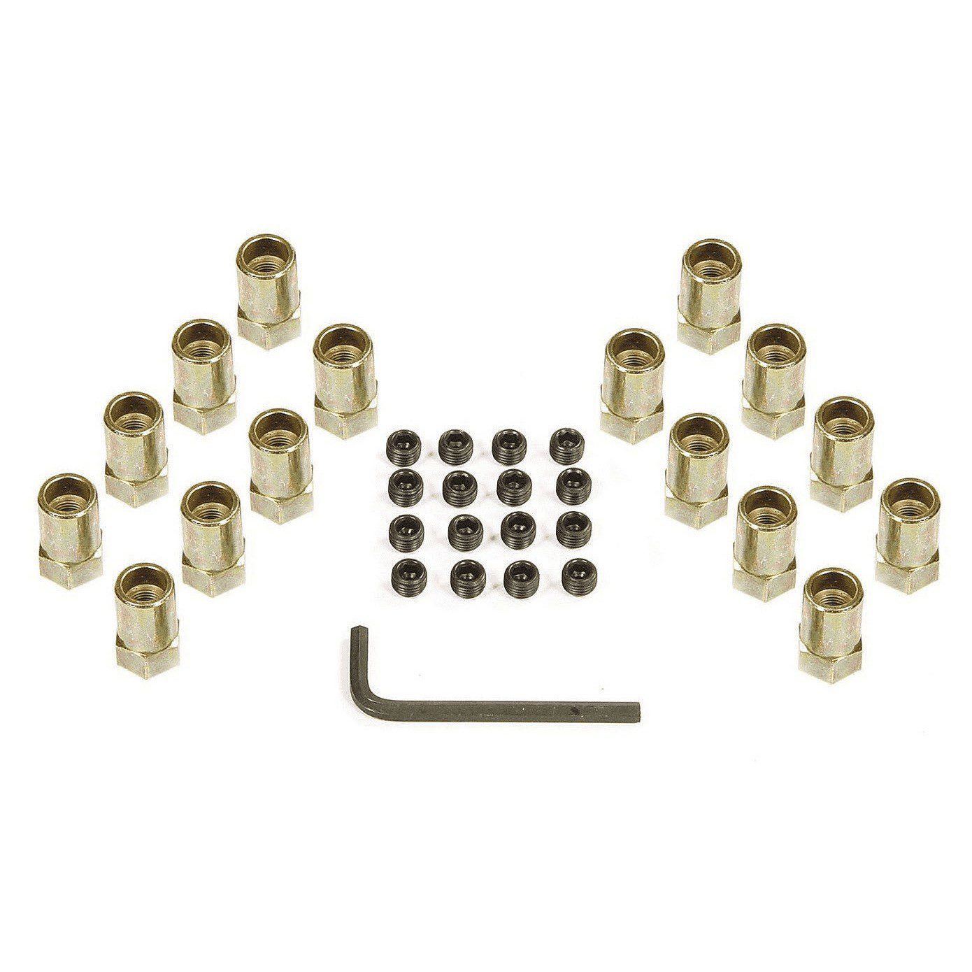 Mr Gasket 920G Nuts 3/8" For Stock Rocker Arms - SB Chevy Pontiac Ford