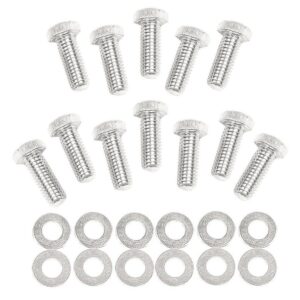 Mr Gasket 955G Intake Manifold Bolts Hex Head 3/8" - SB Chevy / Chrysler / AMC