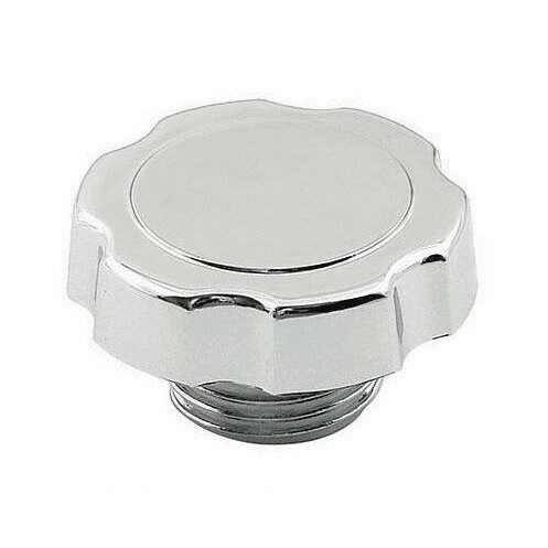 Mr Gasket 9724 Chrome Screw-On Oil Filler Cap - Fits Late GM V6 & V8 Engines