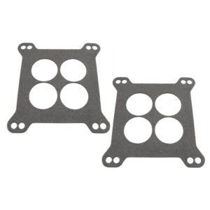 Carb Base Gasket - 2 Pack - 4 bbl. Square Flange - 4 Hole - Holley Edelbrock