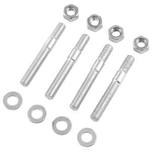 2-1/2" (Overall Length) Carb Studs - 5/16" Thread - Pack of 4 - Edelbrock Holley