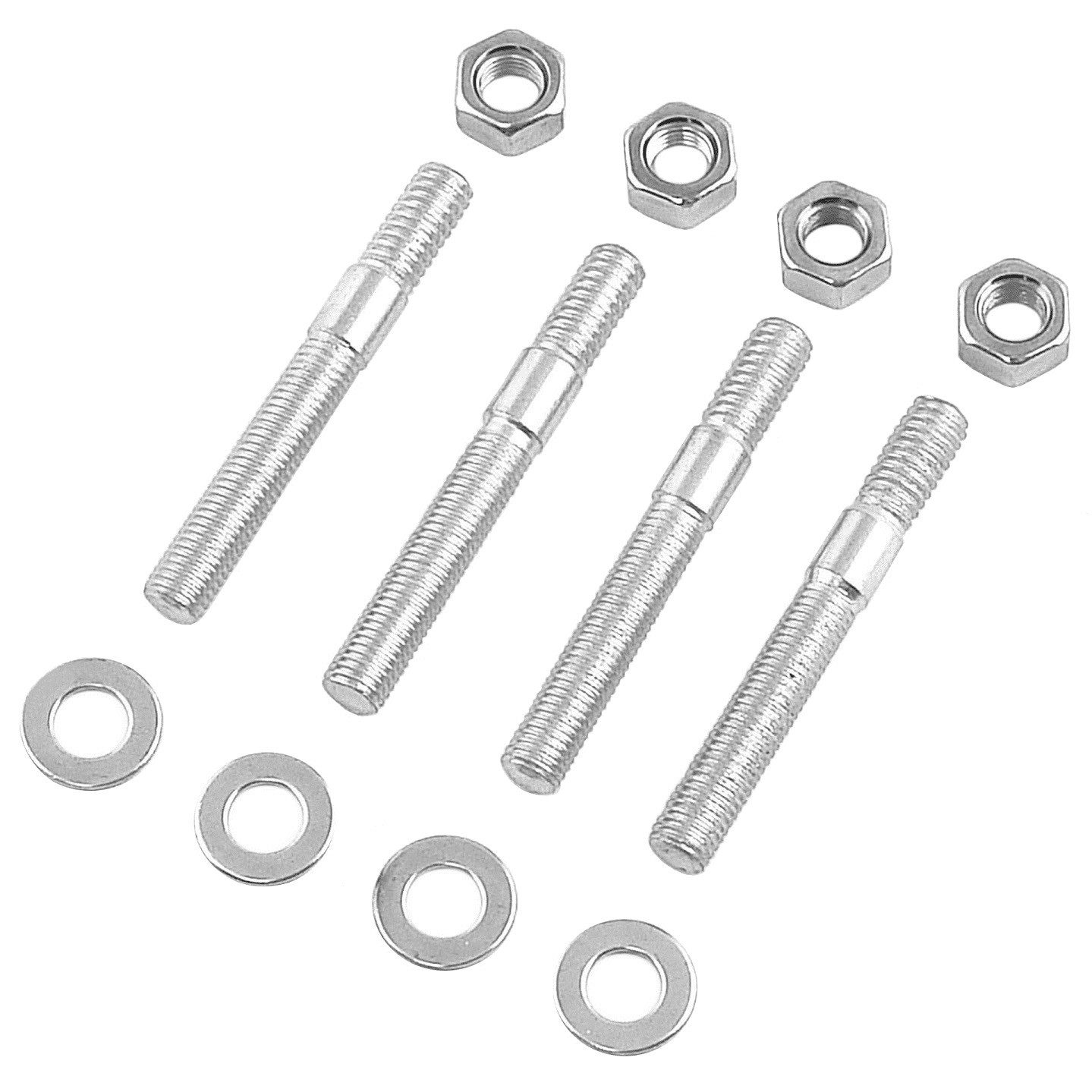 2-1/2" (Overall Length) Carb Studs - 5/16" Thread - Pack of 4 - Edelbrock Holley