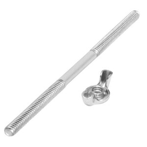 5" Air Cleaner Stud With Wing Nut 1/4"-20 - Edelbrock Holley