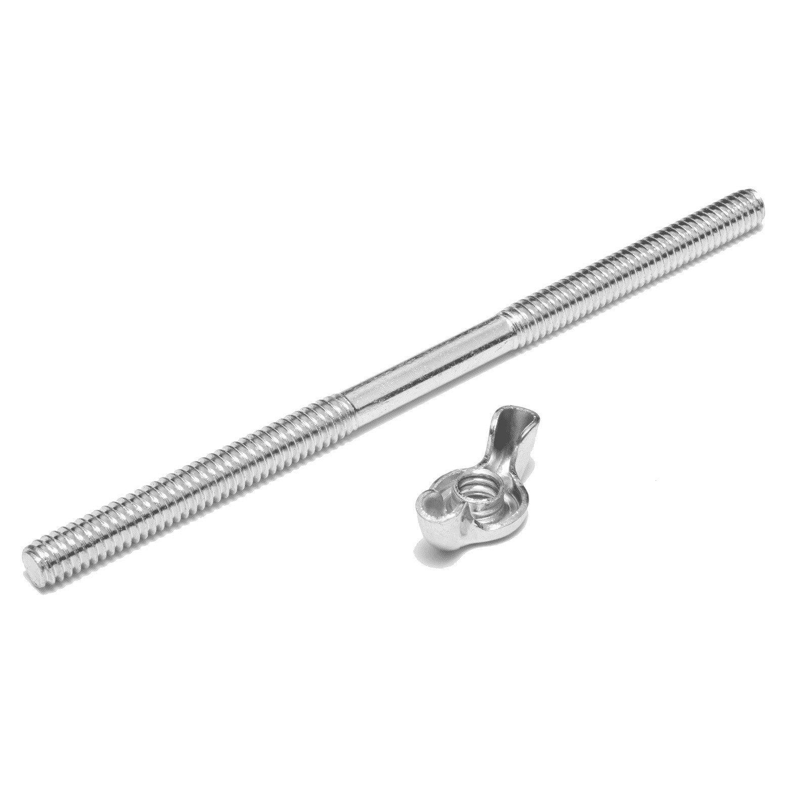 4" Air Cleaner Stud With Wing Nut 1/4"-20 - Edelbrock Holley