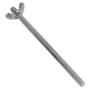 6" Air Cleaner Stud With Wing Nut 1/4"-20 - Edelbrock Holley