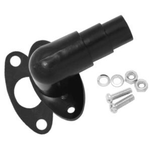 Universal Air Cleaner Smog PCV Fitting  - 90 Degree Black Plastic