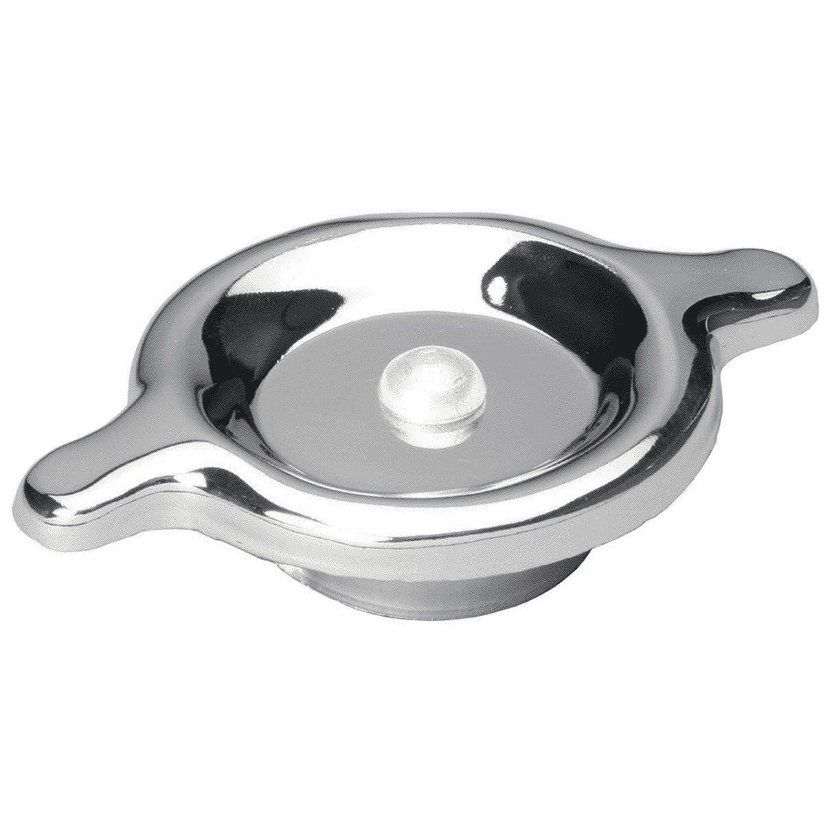 Chrome Oil Filler Cap - GM & Other OEM Valve Covers - Twist-In Style
