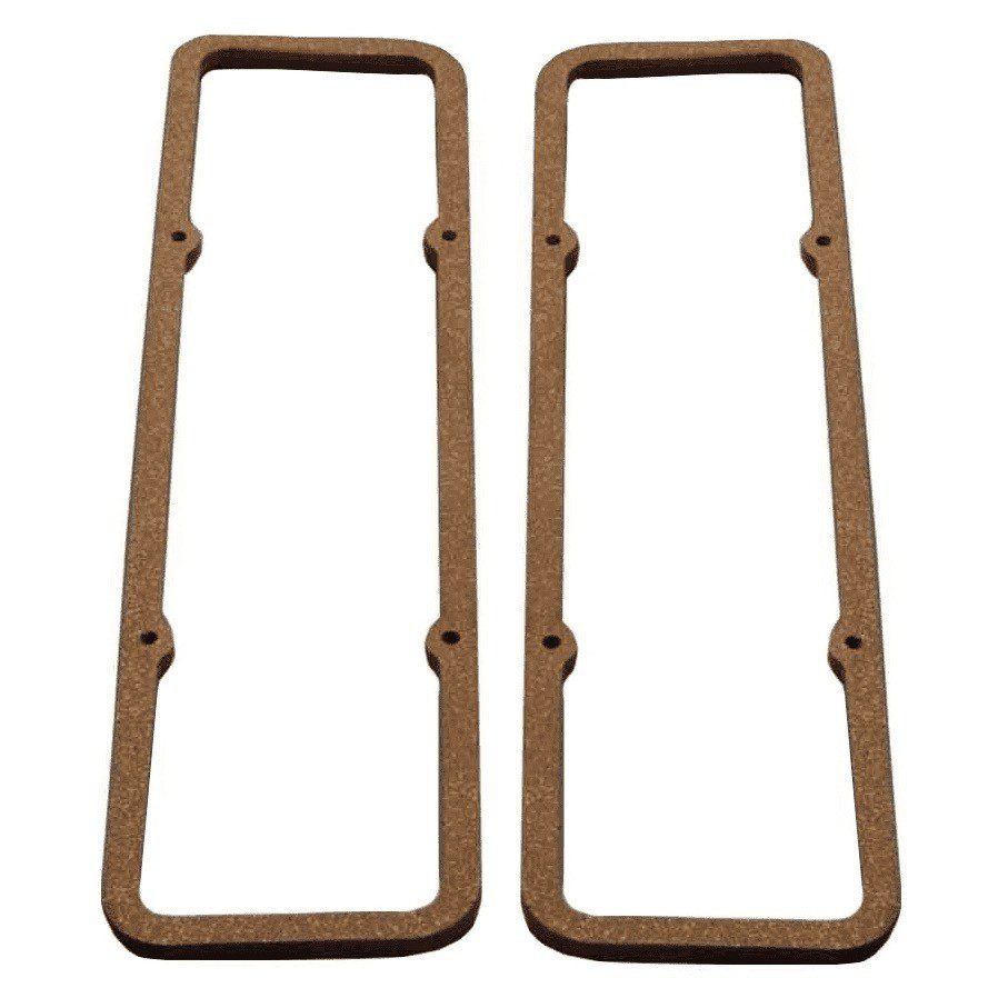 Small Block Chevy 1960-86 Extra Thick 5/16" Cork W/Steel Valve Cover Gaskets