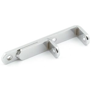 Chrome Lower Alternator Bracket For Headers - Small Block Chevy With Short Water Pump