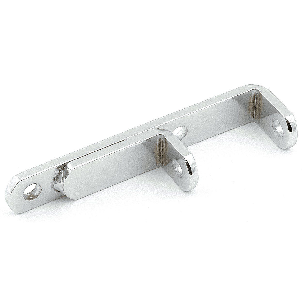 Chrome Lower Alternator Bracket For Headers - Small Block Chevy With Short Water Pump