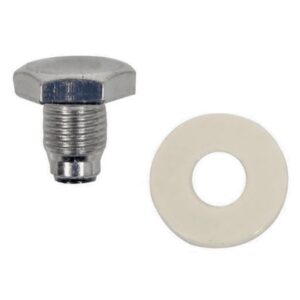 Magnetic Oil Pan Drain Plug 1/2"-20 With Washer