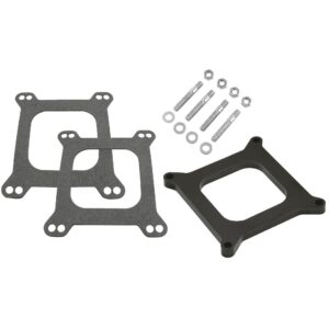 1/2" Phenolic Thermal Insulating Carb Spacer Kit - Open Centre Holley Edelbrock