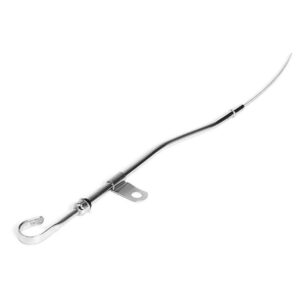 Chrome Engine Oil Dipstick & Tube - 1965-77 Ford 351 Windsor