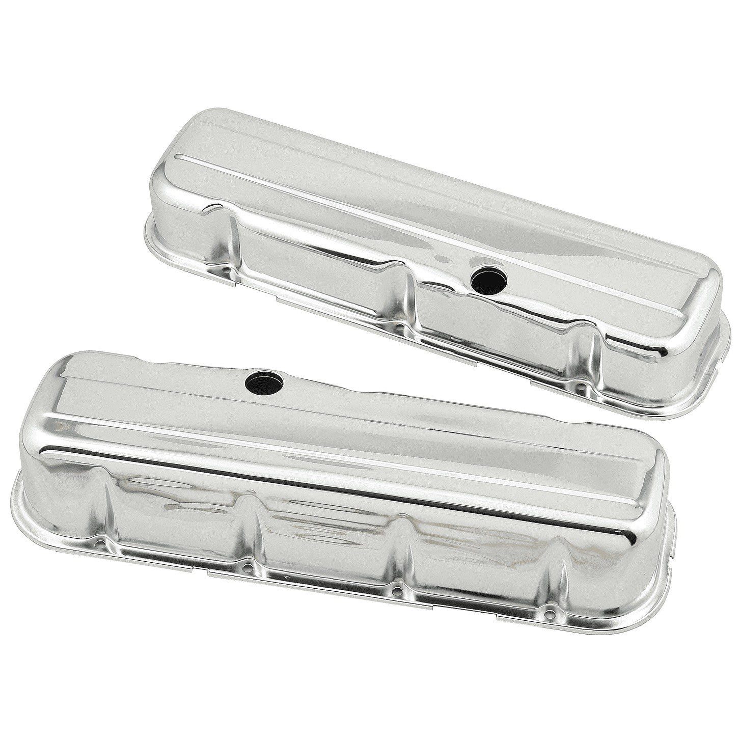 Chrome Valve Covers - BB Big Block Chevy 396-502 - Tall 3-5/8" - 1965-2000