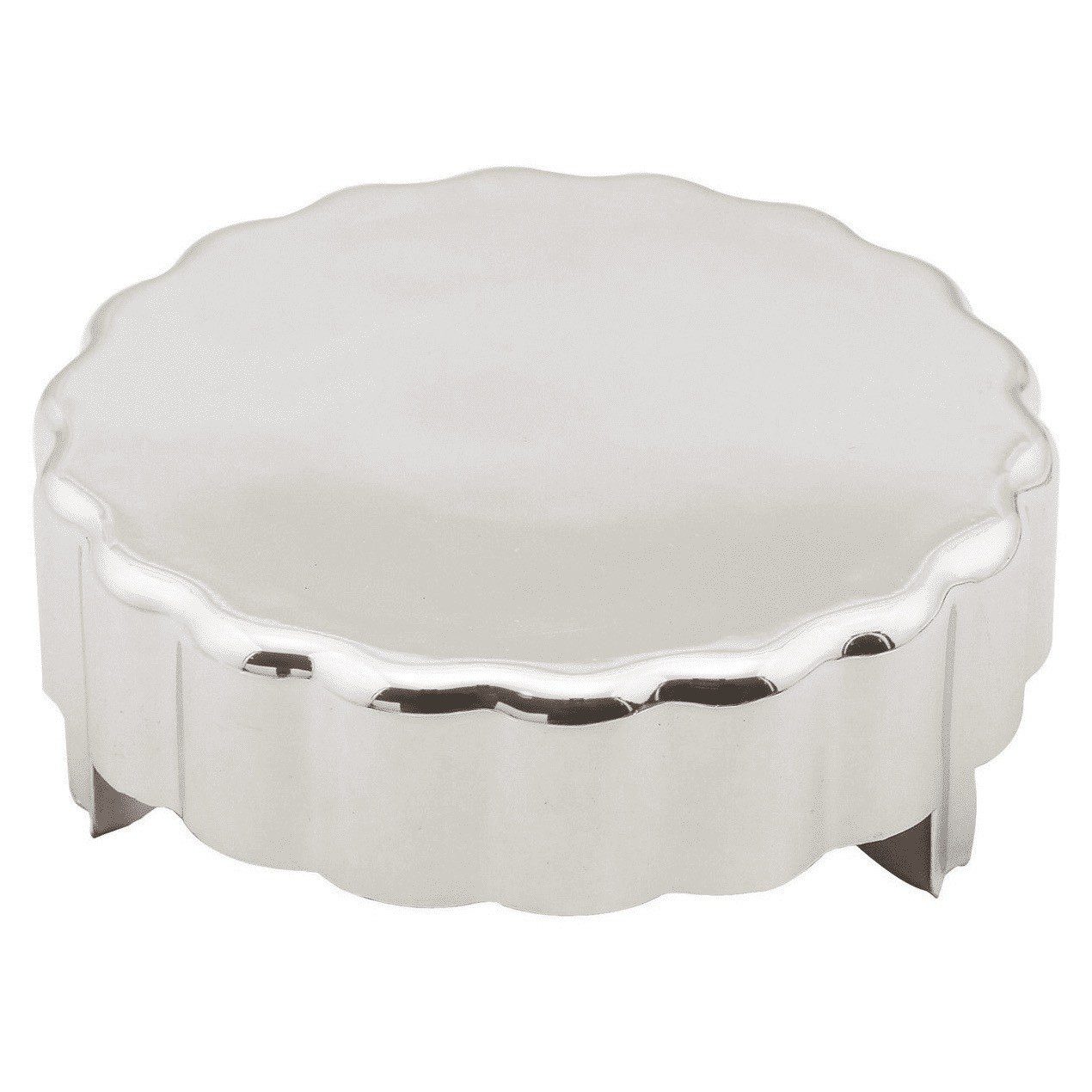 Chrome Power Steering Cap Cover - For Saginaw Pumps on Chevy GM Ford Chrysler