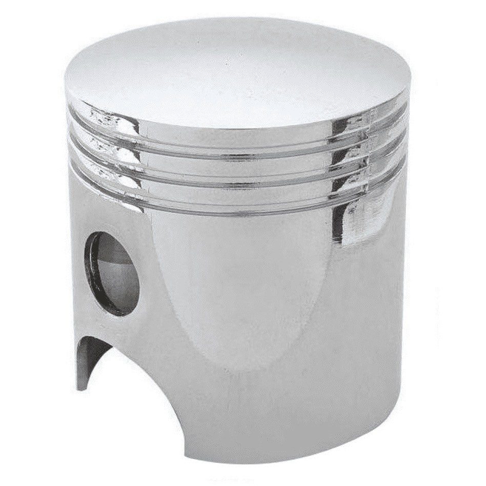 Chrome Piston Style Gear Shift Shifter Knob
