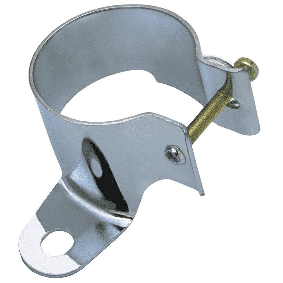 Chrome Ignition Coil Mounting Bracket - GM - Vertical / Stand Up Style