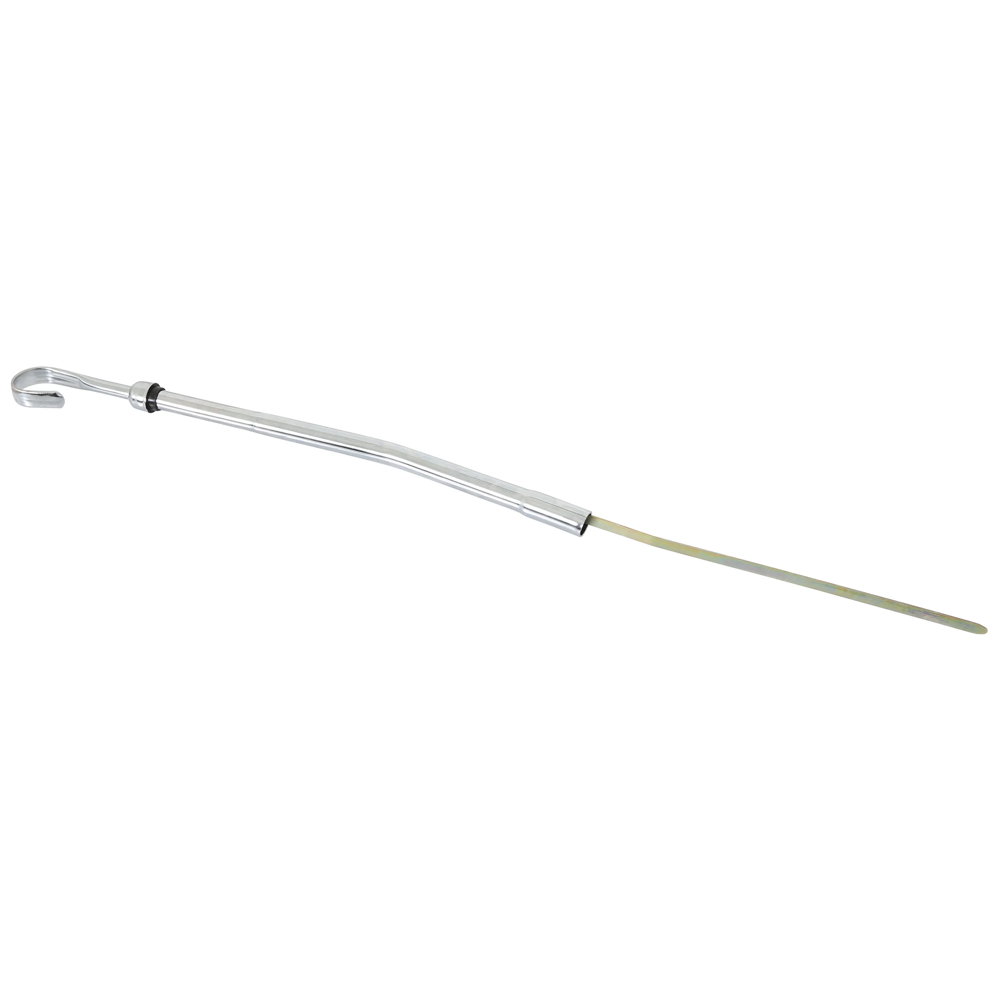 Chrome Engine Oil Dipstick & Tube - 1965-1979 Pontiac V8