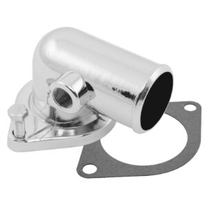 Chrome Gasket Style Water Neck / Thermostat Housing - Ford 390 427 428