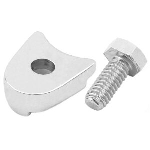 Chrome OEM Style Distributor Clamp With Bolt - US Ford 1962-01 V8 (Except FE)