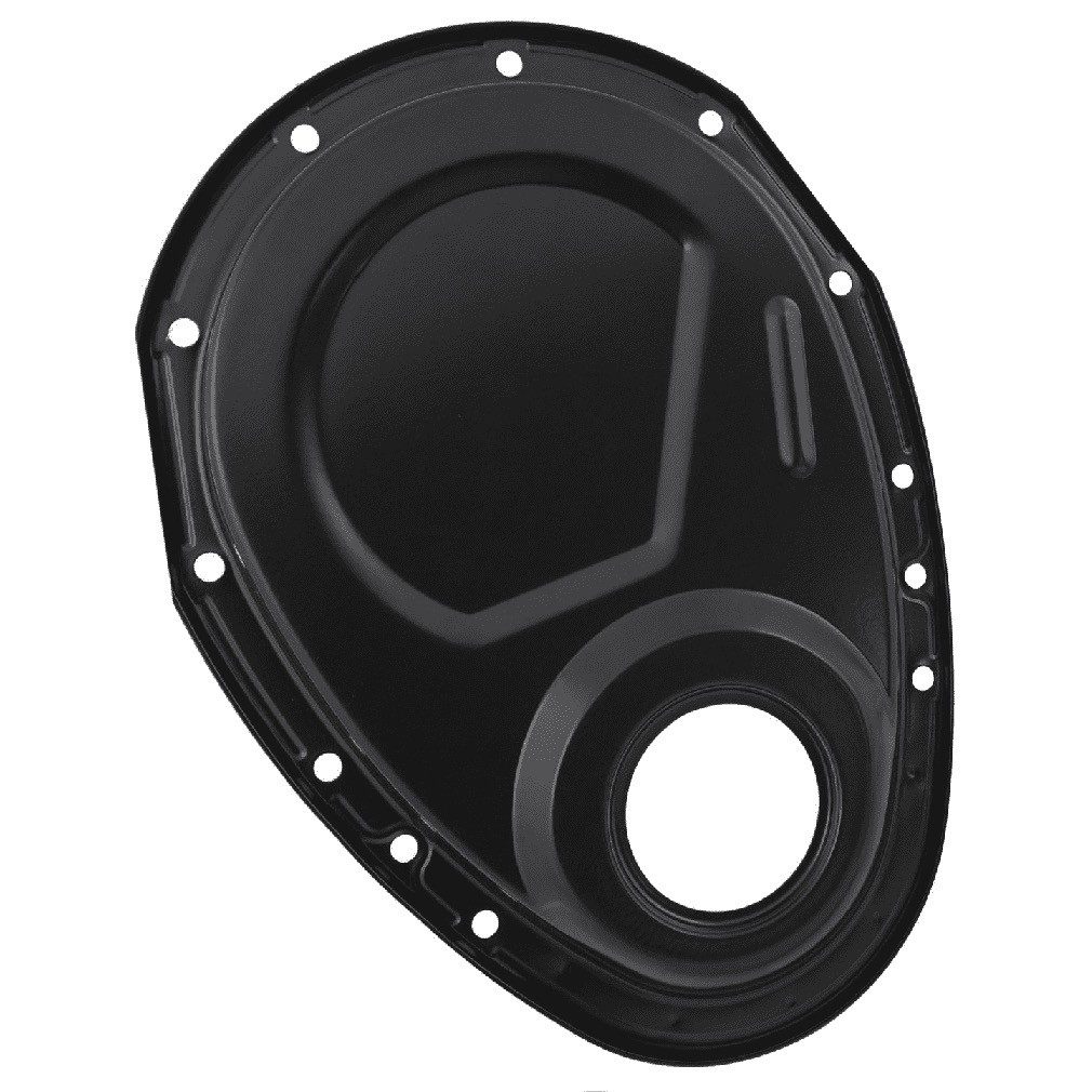 Black Timing Chain Cover - SB Small Block Chevy 283 - 400