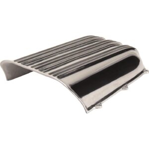 Polished Aluminium, Universal Vintage style bonnet Scoop