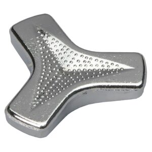 Chrome Tri-Bar Air Cleaner Wing Nut 1/4"-20