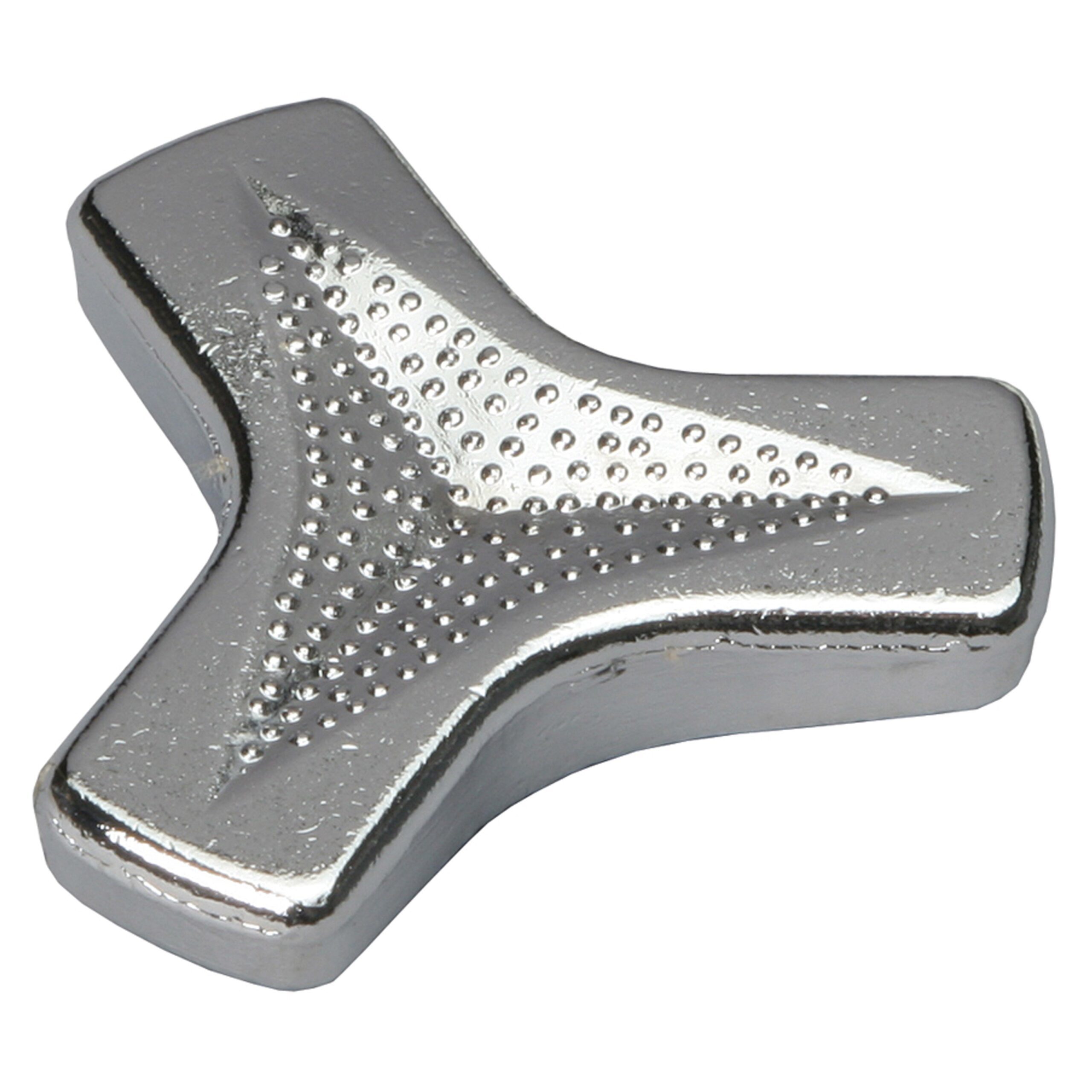 Chrome Tri-Bar Air Cleaner Wing Nut 1/4"-20