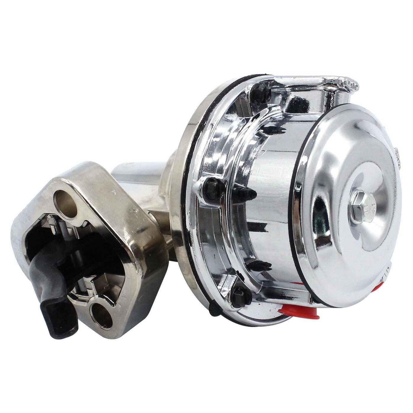 Chrome Mechanical Fuel Pump - SB Small Block Chevy 265-400 - Image 2