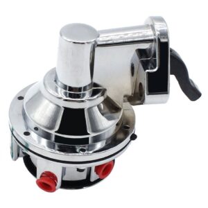 Chrome Mechanical Fuel Pump - SB Small Block Chevy 265-400