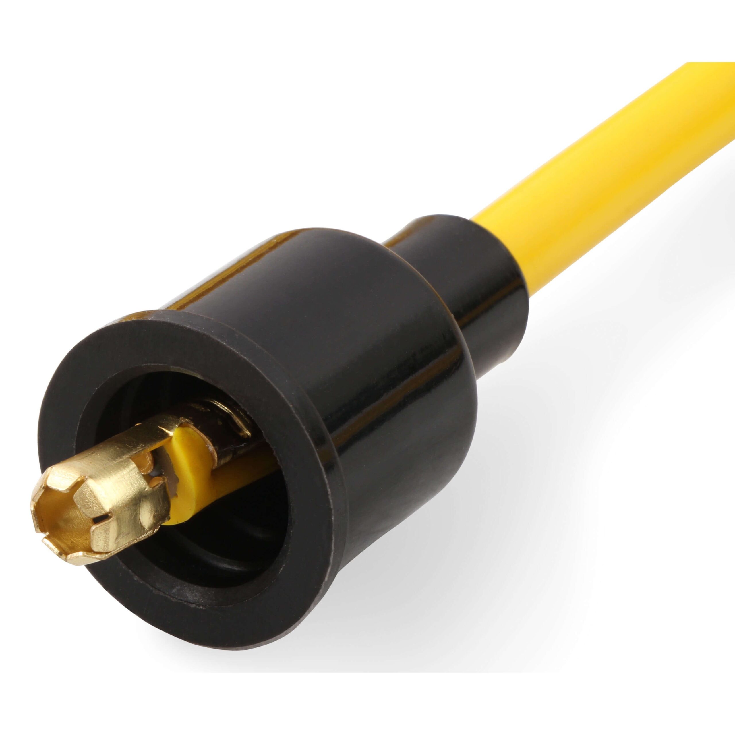 Accel 4041 Super Stock Universal 8mm Spark Plug Lead / Wire Set - Yellow 90° Boots - Image 3